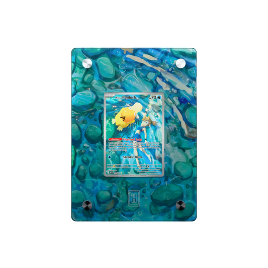 Misty's Psyduck SlabHub display frame – front view