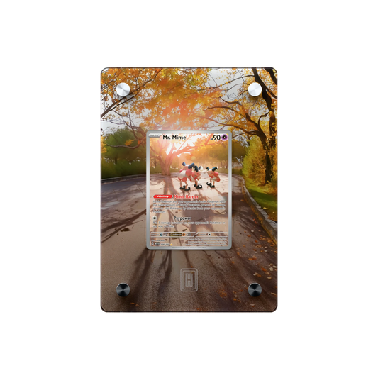 Mr. Mime SlabHub display frame – front view
