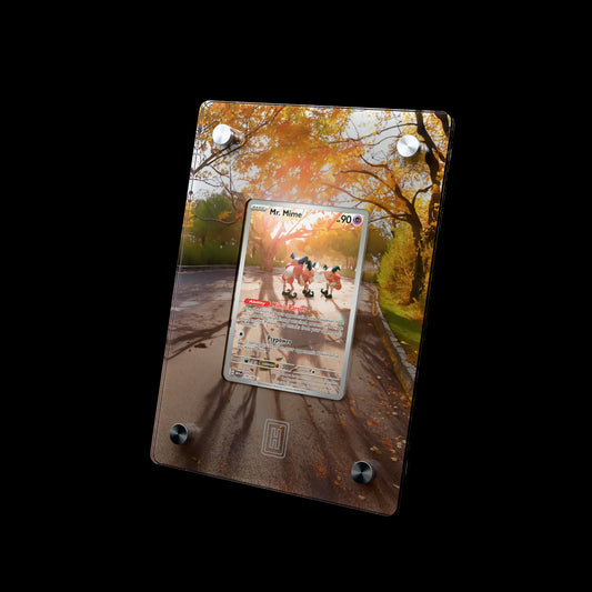 Mr. Mime SlabHub display frame – three-quarter view