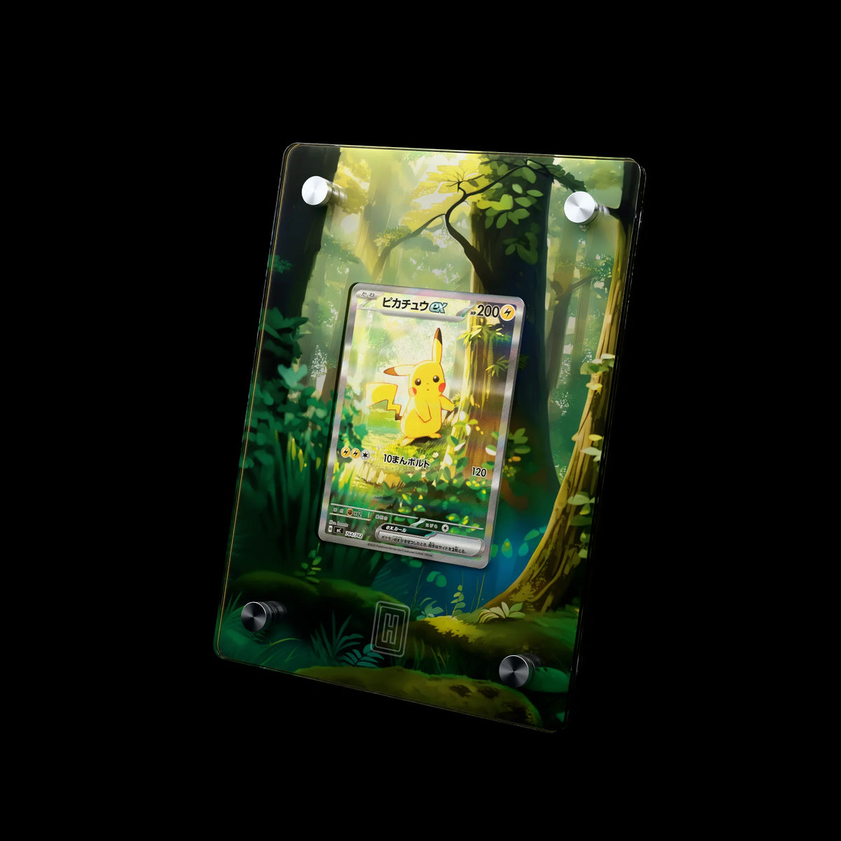 Cornice SlabHub Pikachu ex – vista di tre quarti