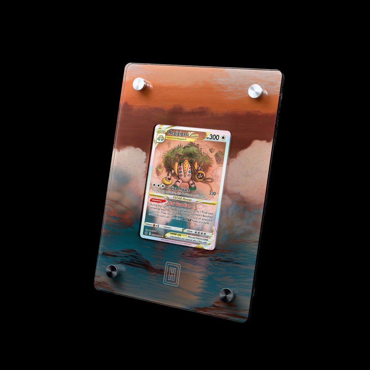 Regigigas VSTAR SlabHub display frame – three-quarter view