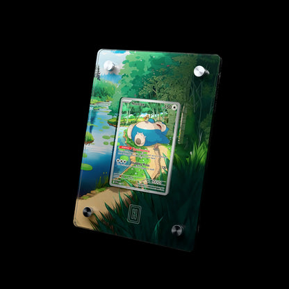 Snorlax SlabHub display frame – three-quarter view