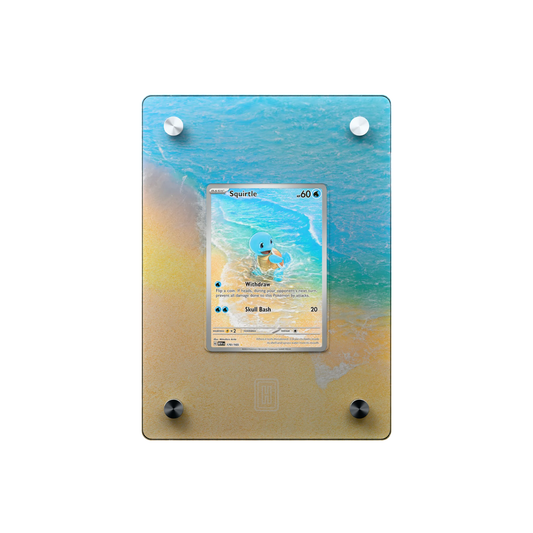 Squirtle SlabHub display frame – front view