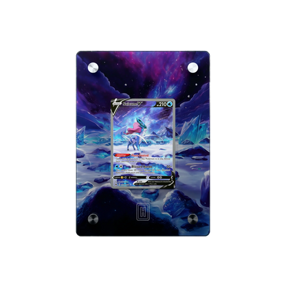 Suicune V SlabHub display frame – front view