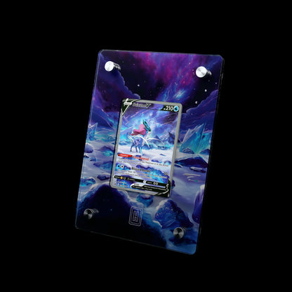 Suicune V SlabHub display frame – three-quarter view