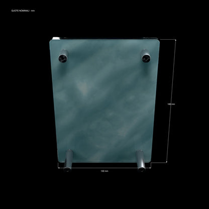 Vaporeon VMAX SlabHub display frame – back view