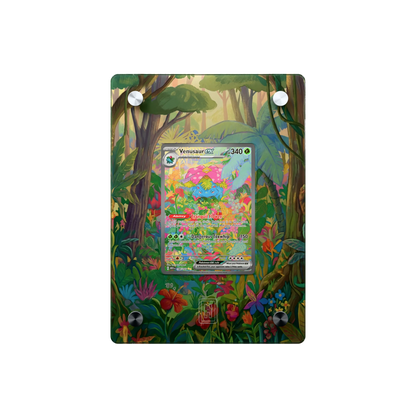 Venusaur ex SlabHub display frame – front view