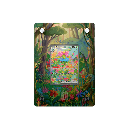 Venusaur ex SlabHub display frame – front view