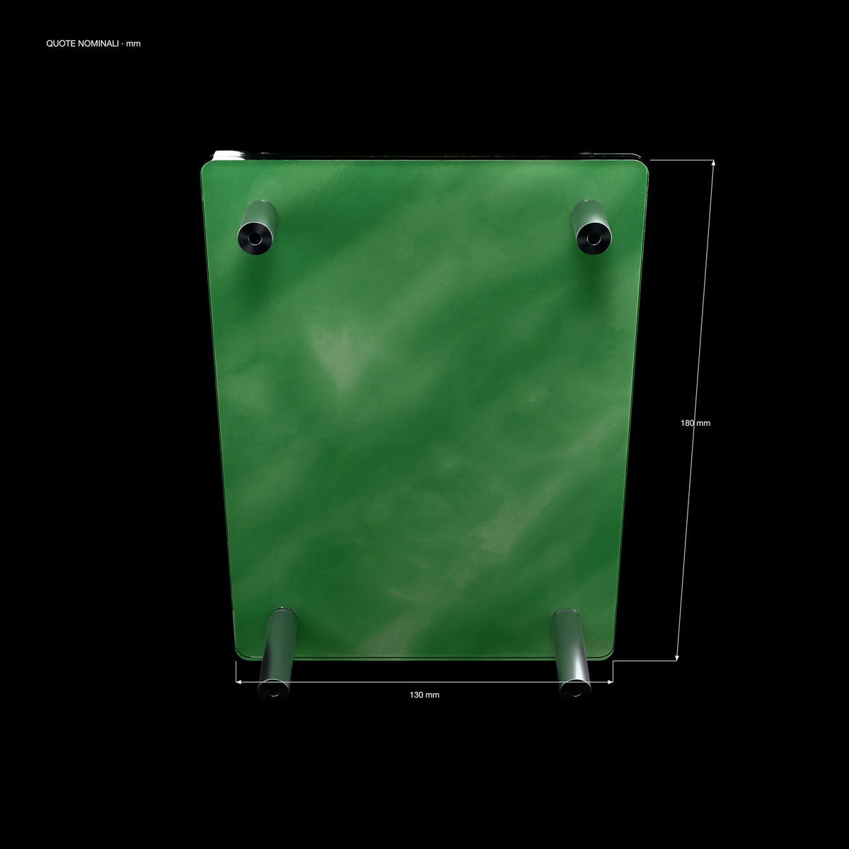 Venusaur ex SlabHub display frame – back view